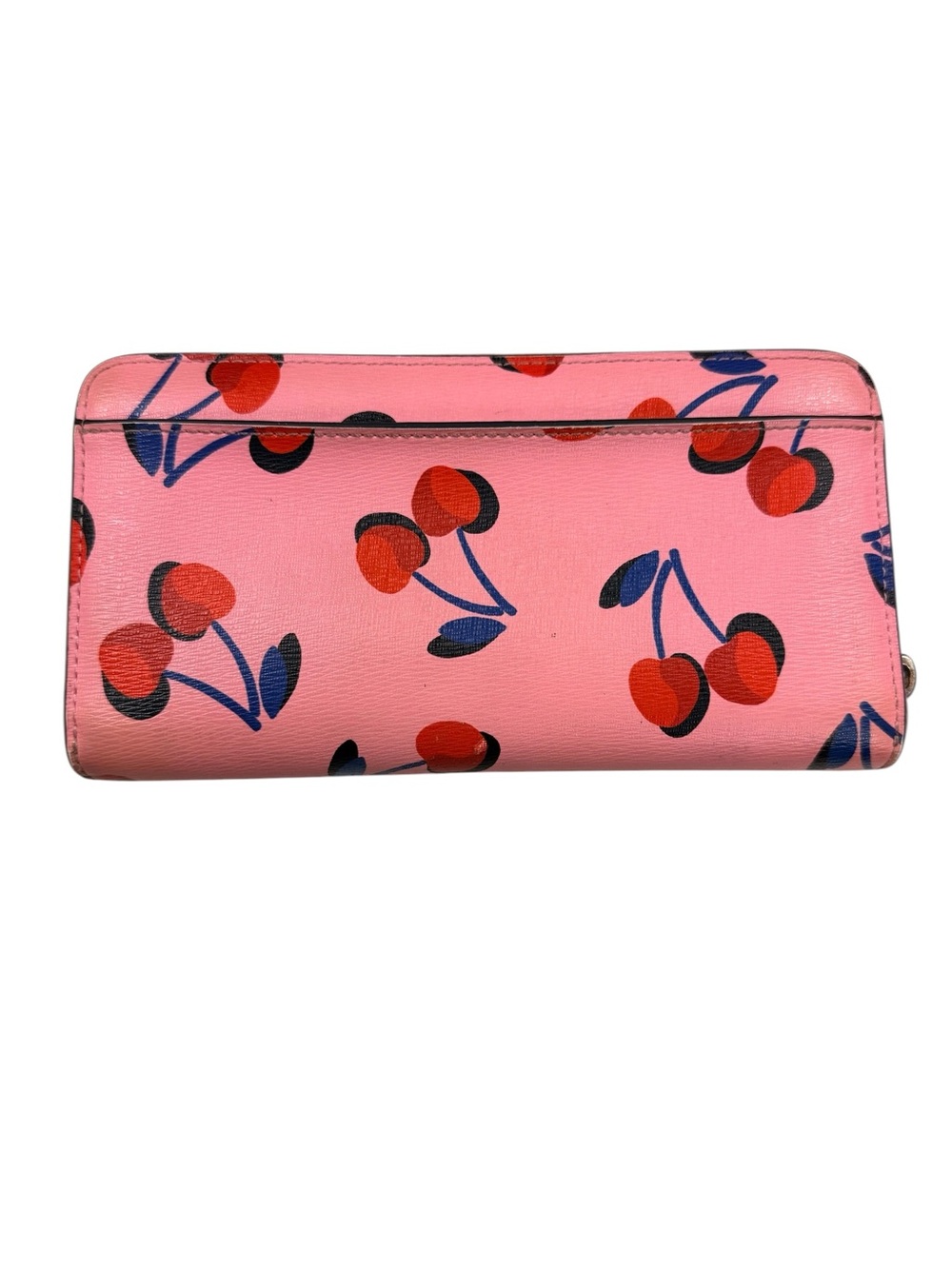 kate spade Spencer Cherries Print Zip Around Continental Wallet - Picture 2 of 13
